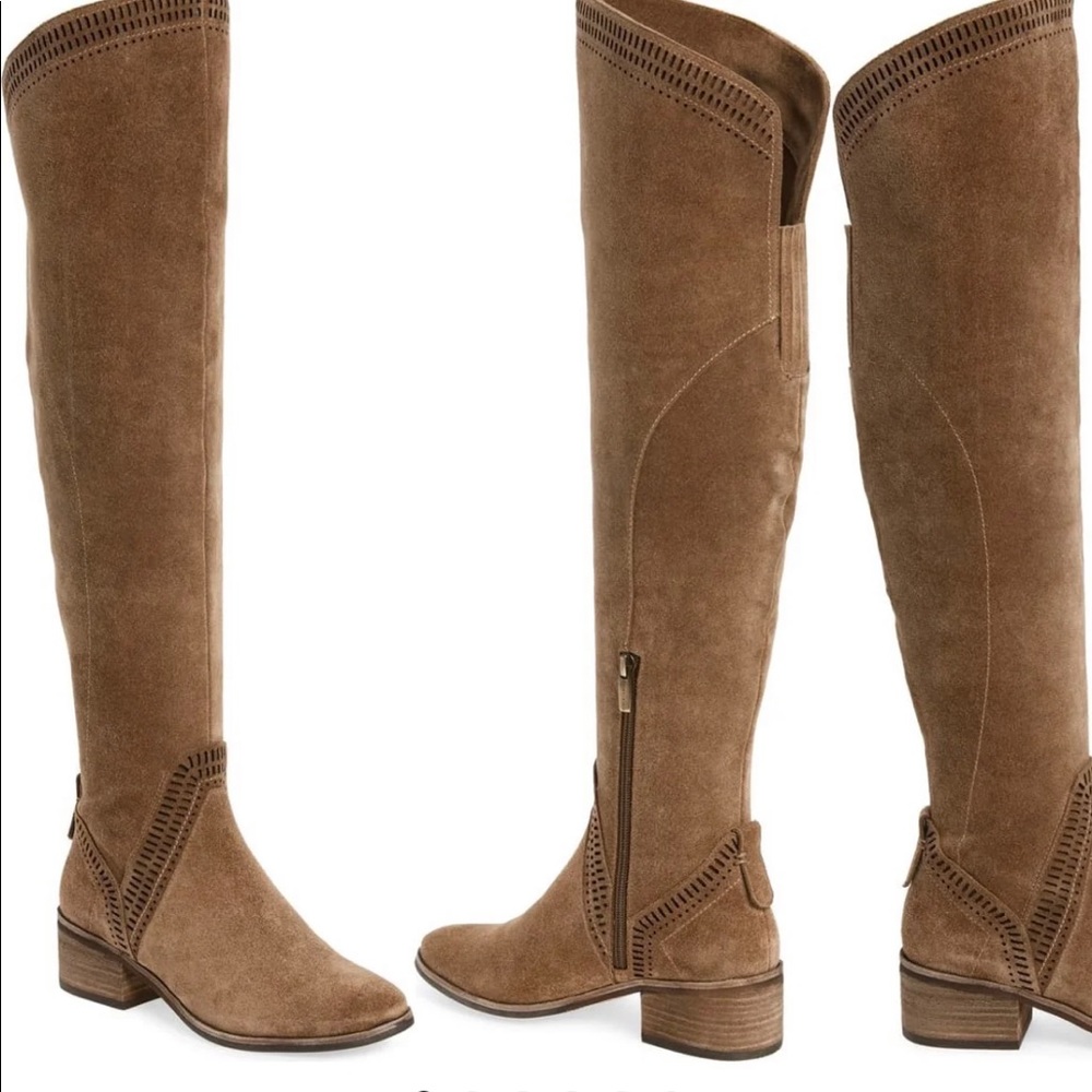 Vince Camuto Women's Over-the-Knee Suede Boots in Brown